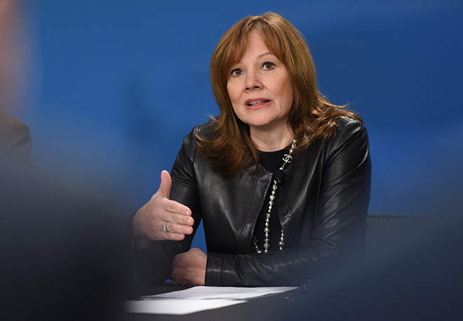 GM CEO Mary Barra Business Update And 2015 Outlook