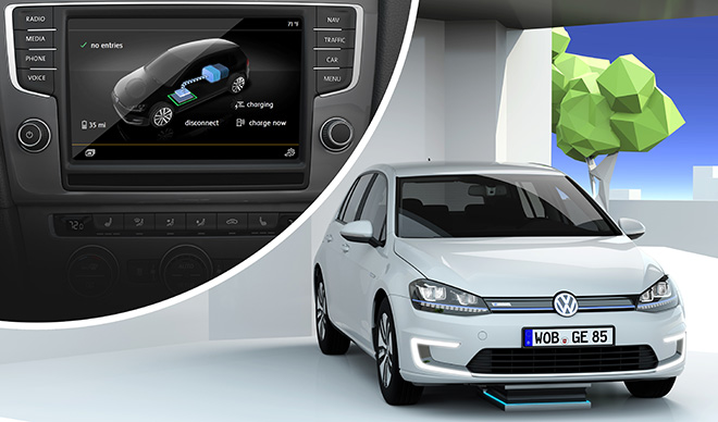 VW e-golf intelligent charge 