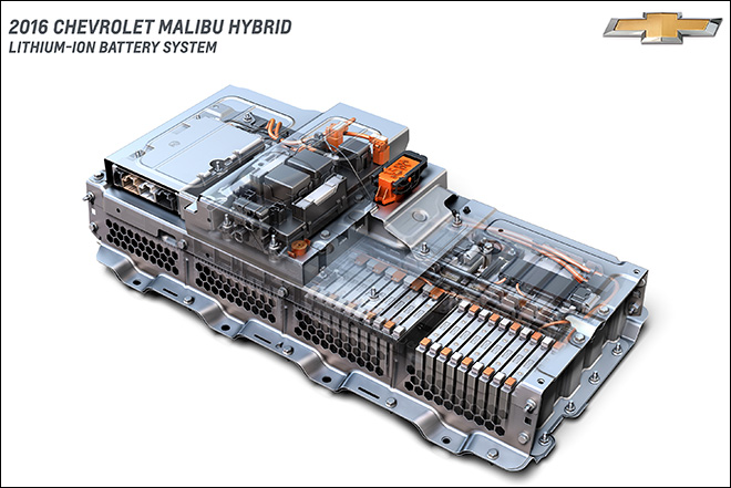 2016 Chevrolet Malibu Hybrid Lithium-Ion Battery System