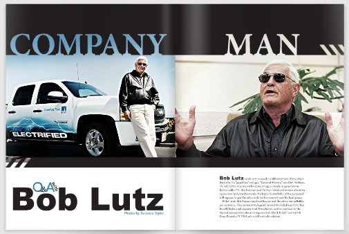 Company man: Q&A with Bob Lutz