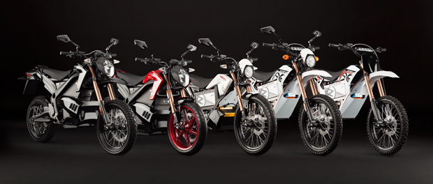 Zero Motorcycles’ 2012 lineup