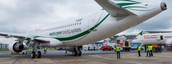 Airbus demonstrates A320 with electric taxiing system