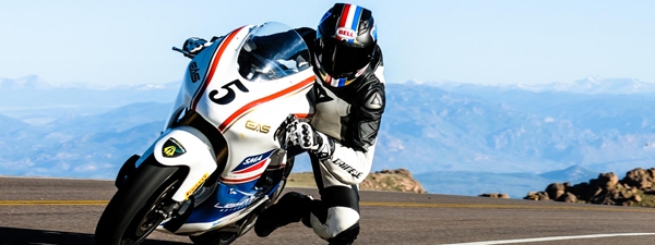 Lightning Motorcycles makes history at Pikes Peak