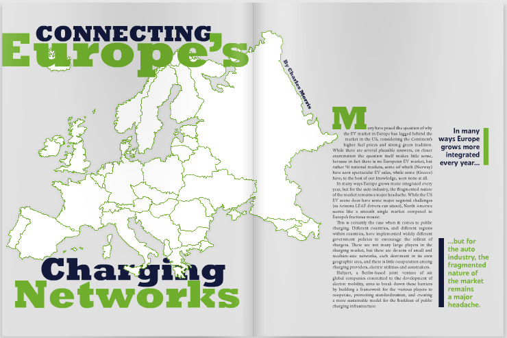 Connecting Europe’s charging networks