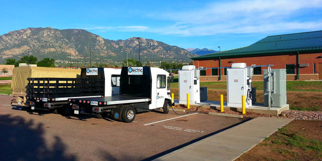 US Army microgrid features bidirectional EV chargers