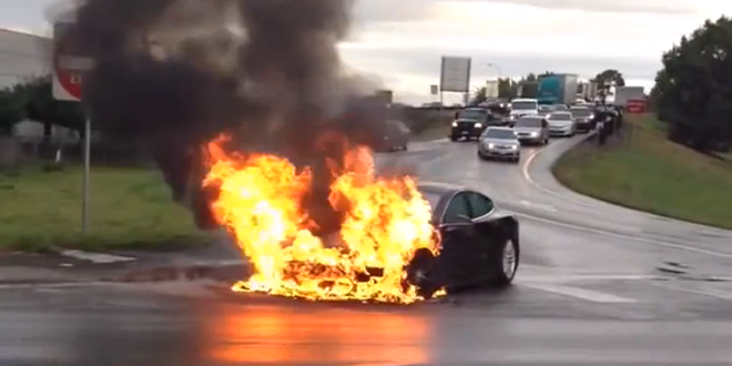 NHTSA will not investigate Tesla Model S fire