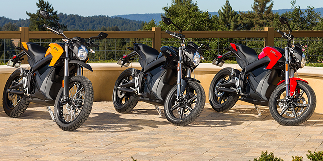 Zero Motorcycles 2014 lineup offers more power, lower price and an optional range extender