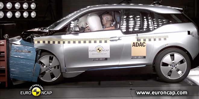 BMW i3 Euro Nap Crashtest