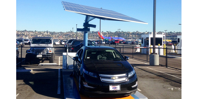 California city installs Envision Solar EV charging station
