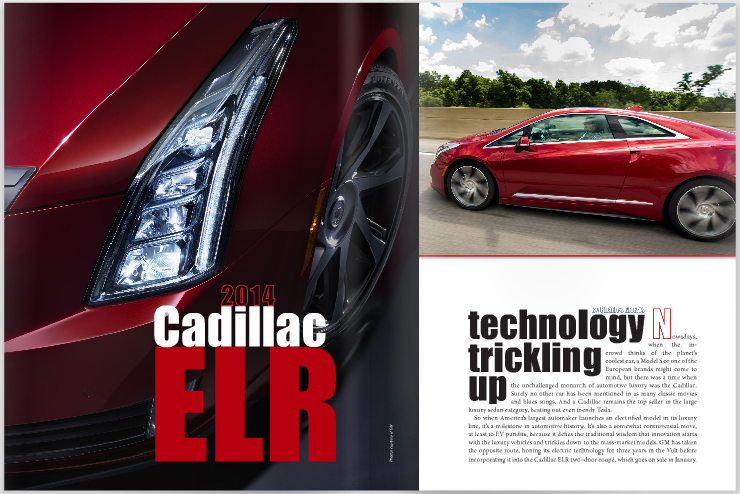 2014 Cadillac ELR: Technology trickling up