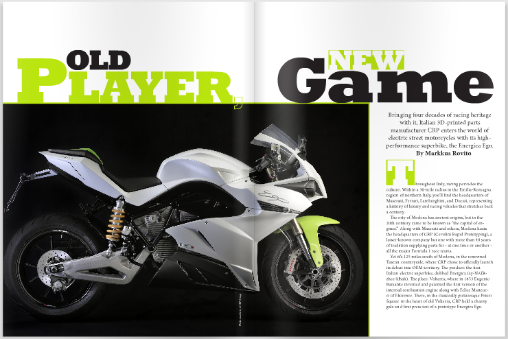 First look at the Energica Ego, an Italian electric superbike