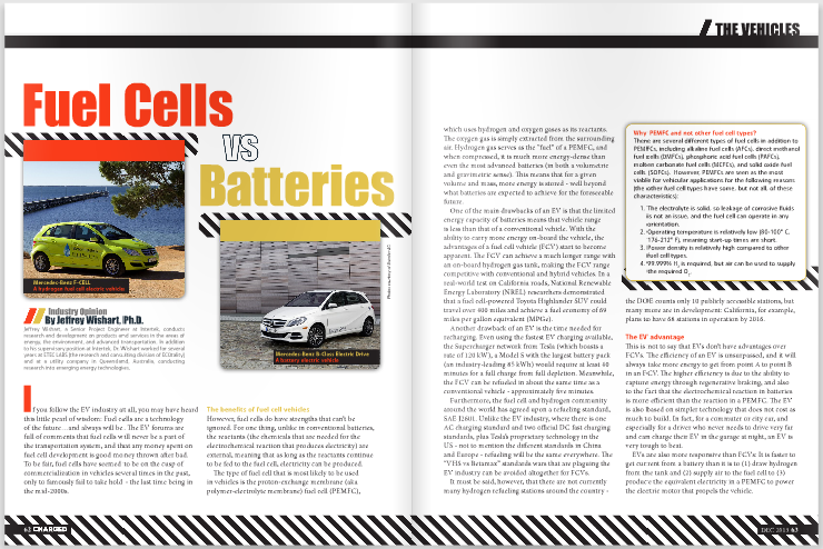 Fuel cells vs batteries for vehicle powertrains
