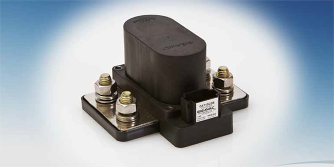 Gigavac’s new sealed high-power contactor is rated for 1,000 amps continuous duty