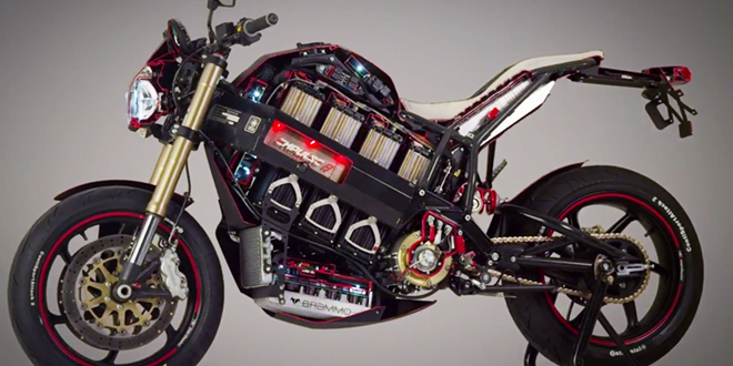 Brammo Empulse bares all! See the racy technical details in this new video.