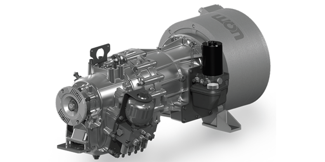 UQM and Kinetics present integrated motor and multi-speed transmission for commercial EVs
