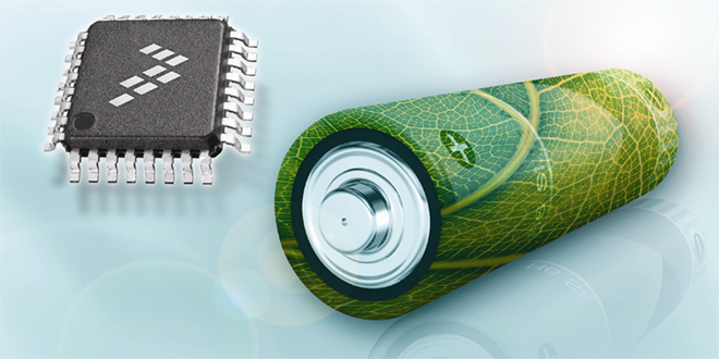 Freescale’s new battery sensor combines MCU and CAN with three-channel analog front end