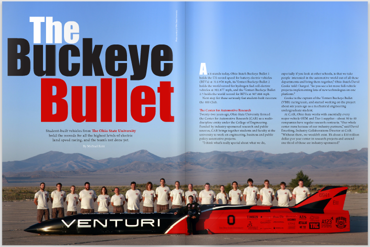 The Buckeye Bullet: A student-built EV that’s racing towards 400 mph