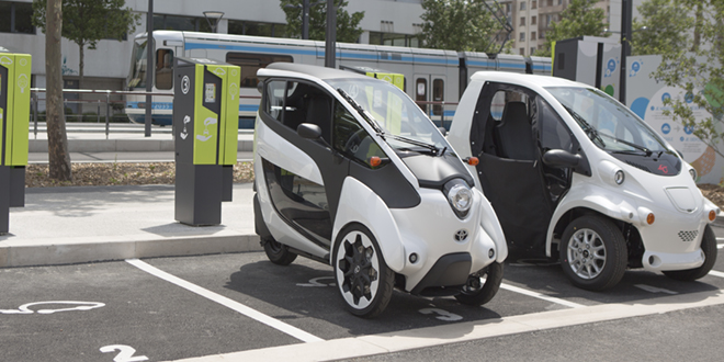 French car-sharing service will use Toyota i-ROAD and COMS EVs