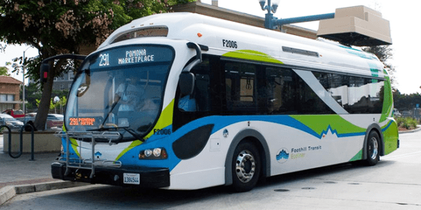 Charged EVs | Foothill Transit inaugurates fully electric bus line ...