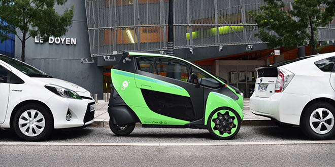 French city launches car-sharing service with tiny Toyota EVs