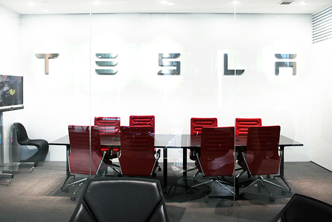 Tesla Boardroom
