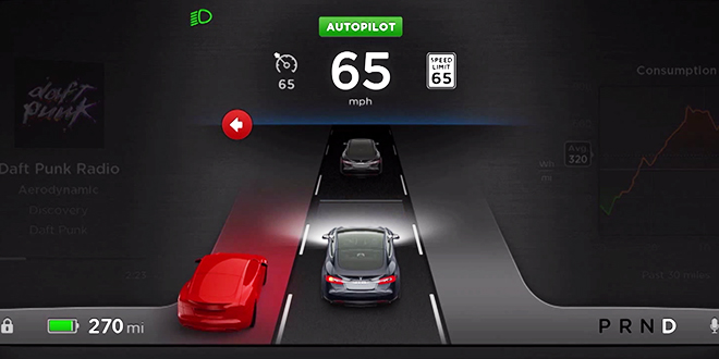 Tesla Model S Autopilot 2