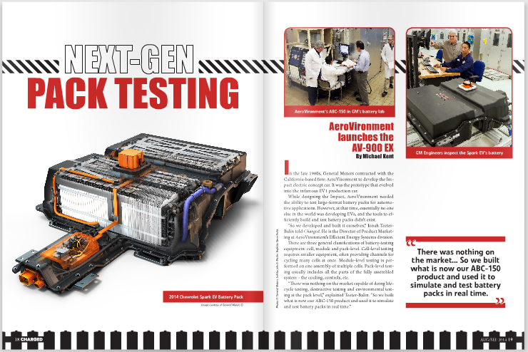 Next-gen battery pack testing: AeroVironment launches the AV-900 EX