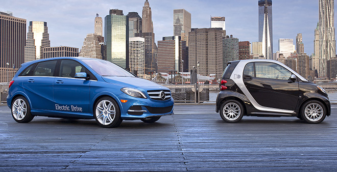 Mercedes-Benz B-Class Electric Drive in New York 2013 (Word Premiere at NYIAS 2013)