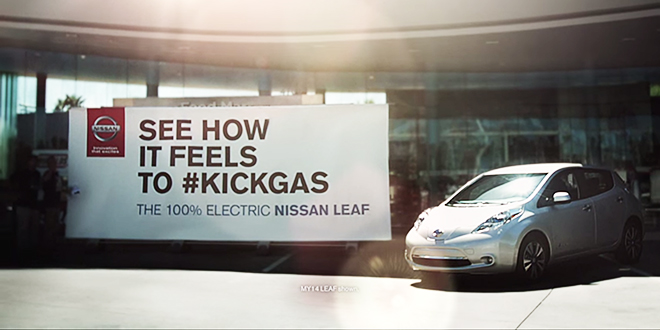 Nissan LEAF KickGas