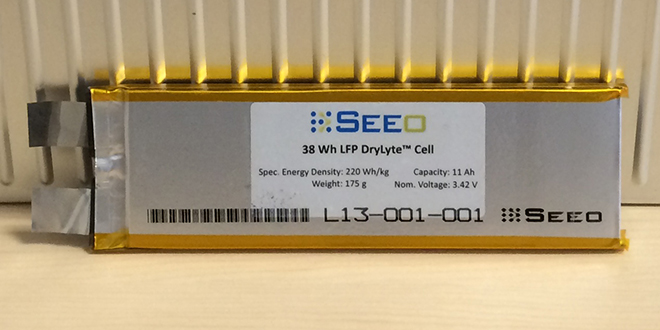 Advanced Battery Consortium awards funds to Seeo to test solid polymer battery modules