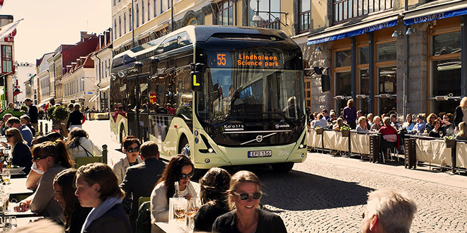 Ultramodern plug-in buses go into service in Gothenburg