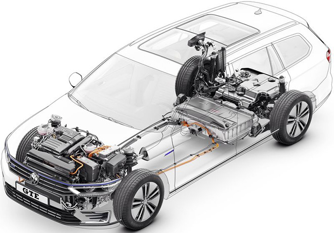 VW Passat GTE plug-in hybrid 1