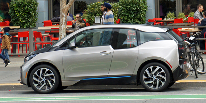 BMW i3 electric car