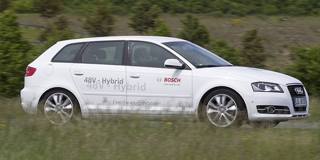 Bosch 48-volt hybrid