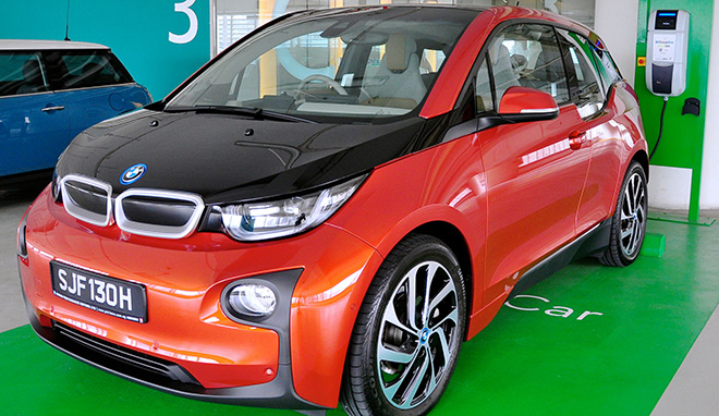 Greenlots partners with BMW to install public chargers in Singapore