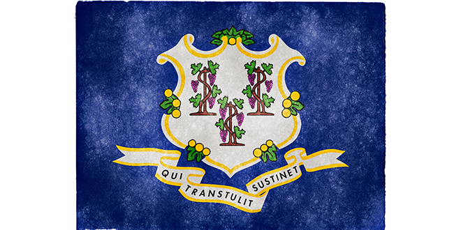 Connecticut Grunge Flag