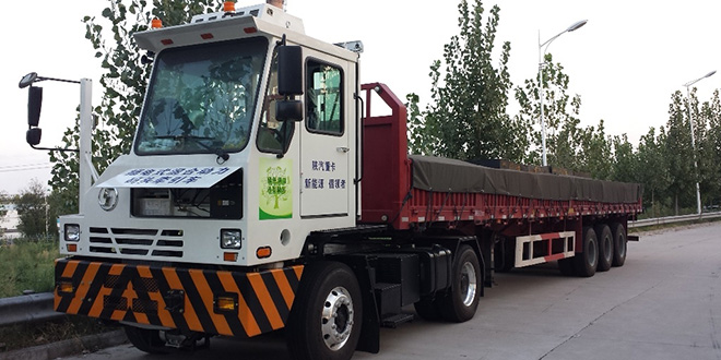 Efficient Drivetrains builds fleet of plug-in trucks for Port of Shanghai