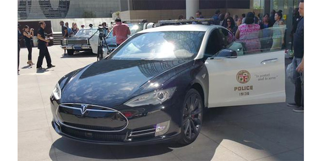 LAPD Tesla