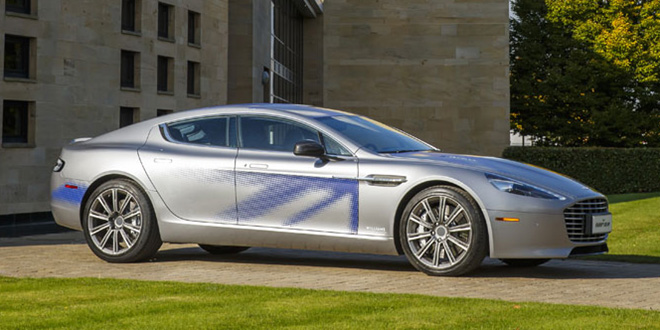 Aston Martin partners with Faraday Future backer, will bring electric RapidE to market in 2018