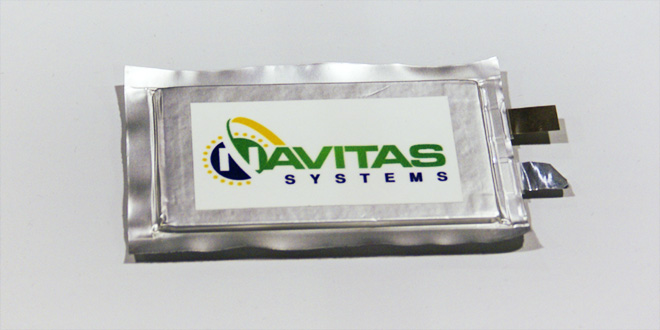 Navitas to develop second-gen Li-ion batteries for military vehicles