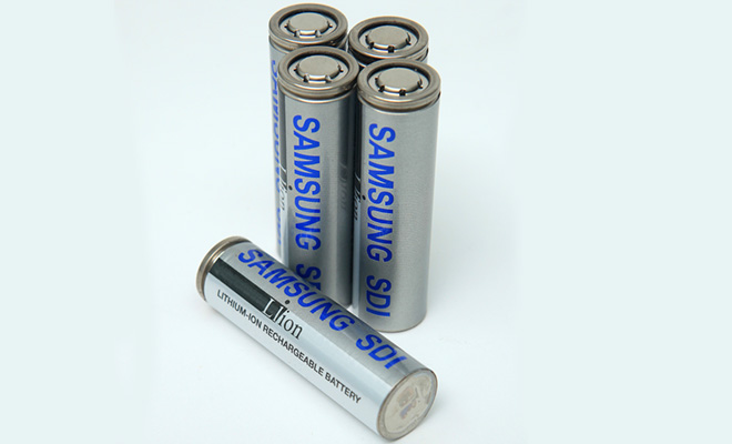 Samsung SDI High-performance 18650 battery