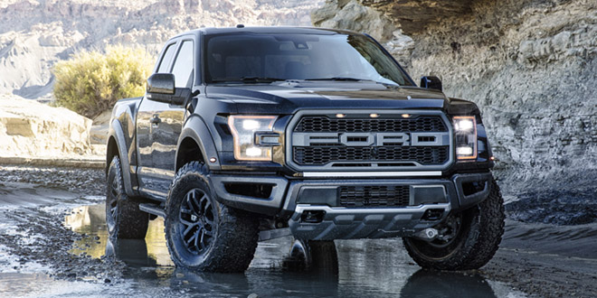 Ford F-150 Raptor with auto start-stop technology