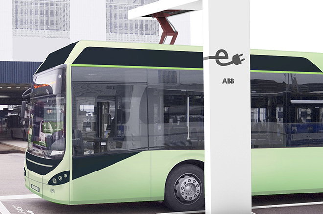 ABB fast chargers support two different brands of e-buses in Trondheim