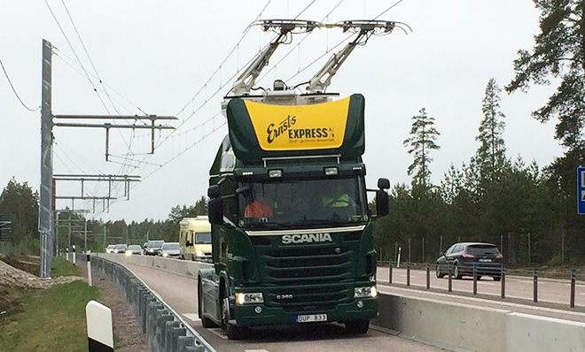 Electric road - Swedish Transport Administration