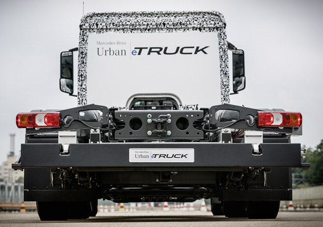 Mercedes-Benz Trucks; Urban eTruck; Elektro-Lkw; Weltpremiere; Elektromobilität; modulares Batteriekonzept; Verteilerverkehr