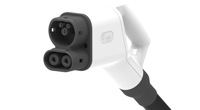 ITT Cannon introduces a liquid-cooled DC charging connector and cable design