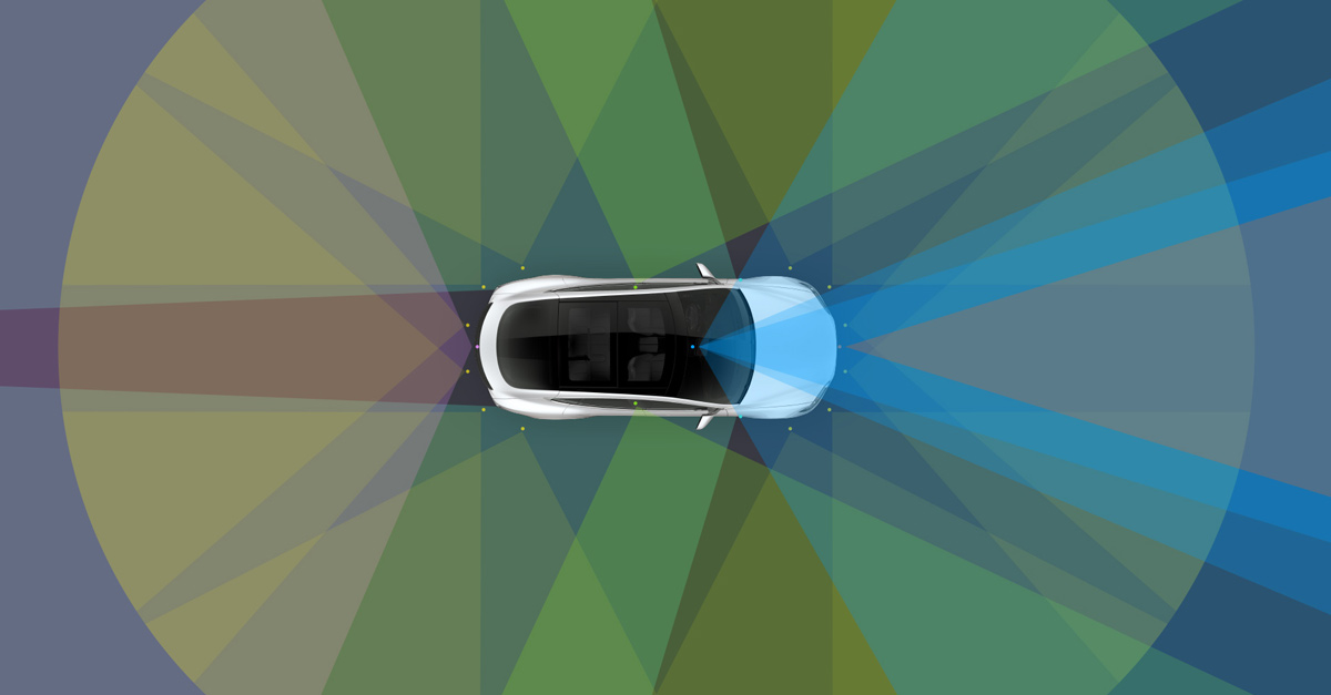 Tesla self-driving hardware