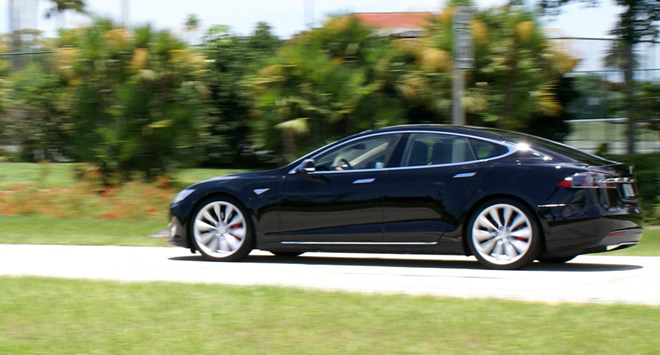 Tesla Model S (charged EVs)