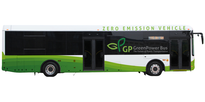 GreenPower Motor Company electric bus