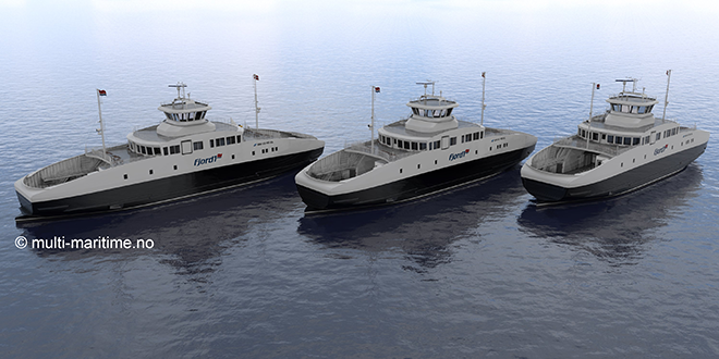 Norwegian Electric Systems to provide hybrid electric systems for three new ferries